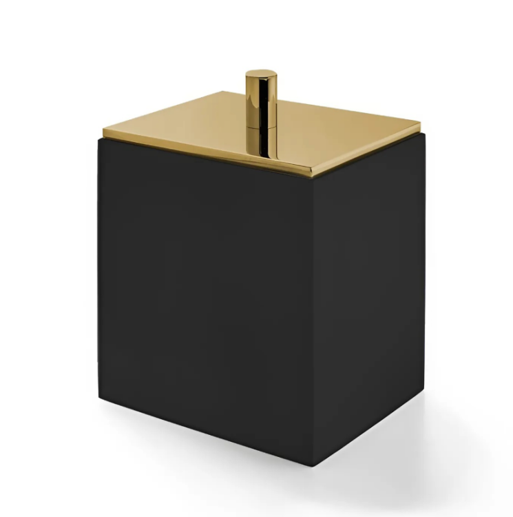 Контейнер универсальный 3SC BeMood Black 100х80х125 мм черный/золото матовое BEMN48AGO