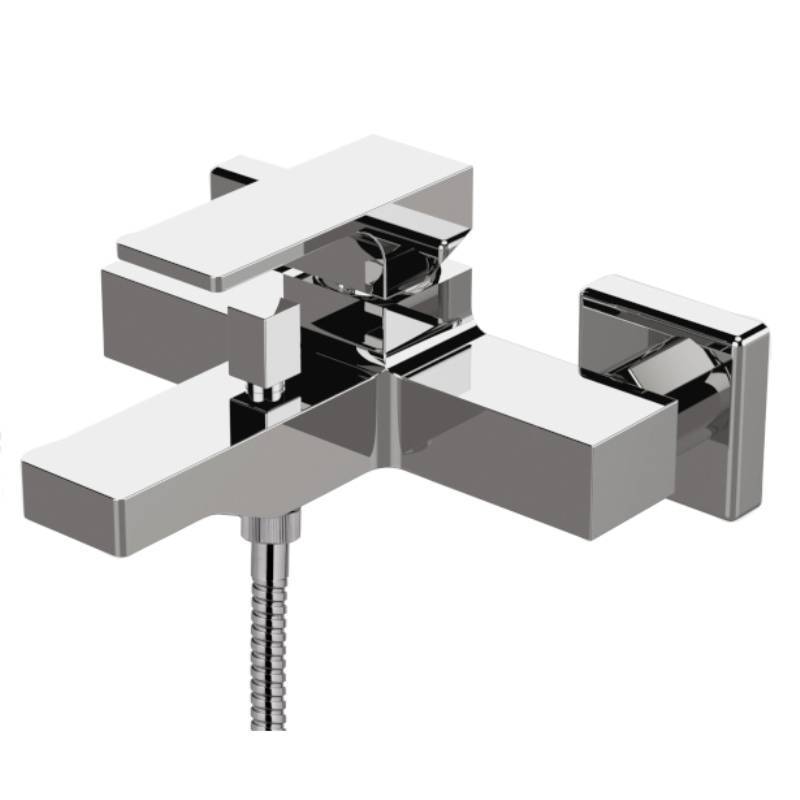 Смеситель для ванны Remer Absolute AU02 с душевым набором хром AU02