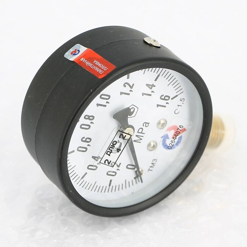 Манометр Росма ТМ-310P.00 63 мм 0-16 бар G1/4 радиальный кл.1.5 00000010237