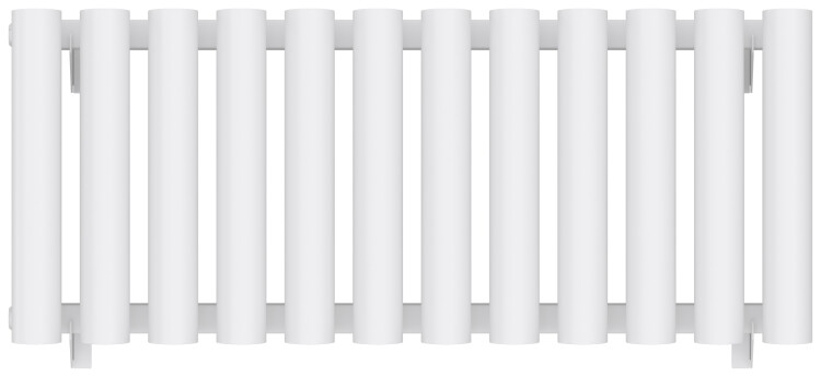 Дизайн-радиатор Сунержа Кумир-0 1-трубный 300x820 мм 12 секций белый матовый 30-0340-3012