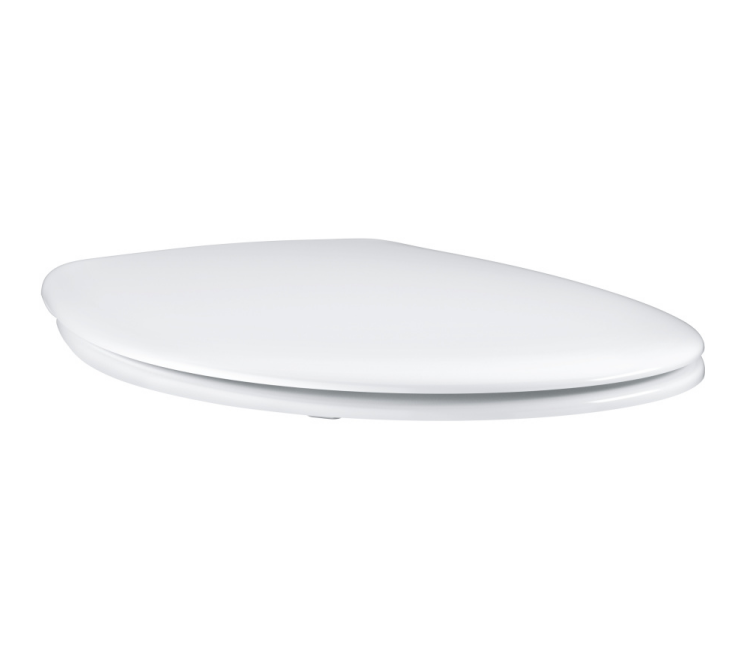 Сиденье для унитаза Grohe Bau Ceramic с микролифтом быстросъемное белое 39493000