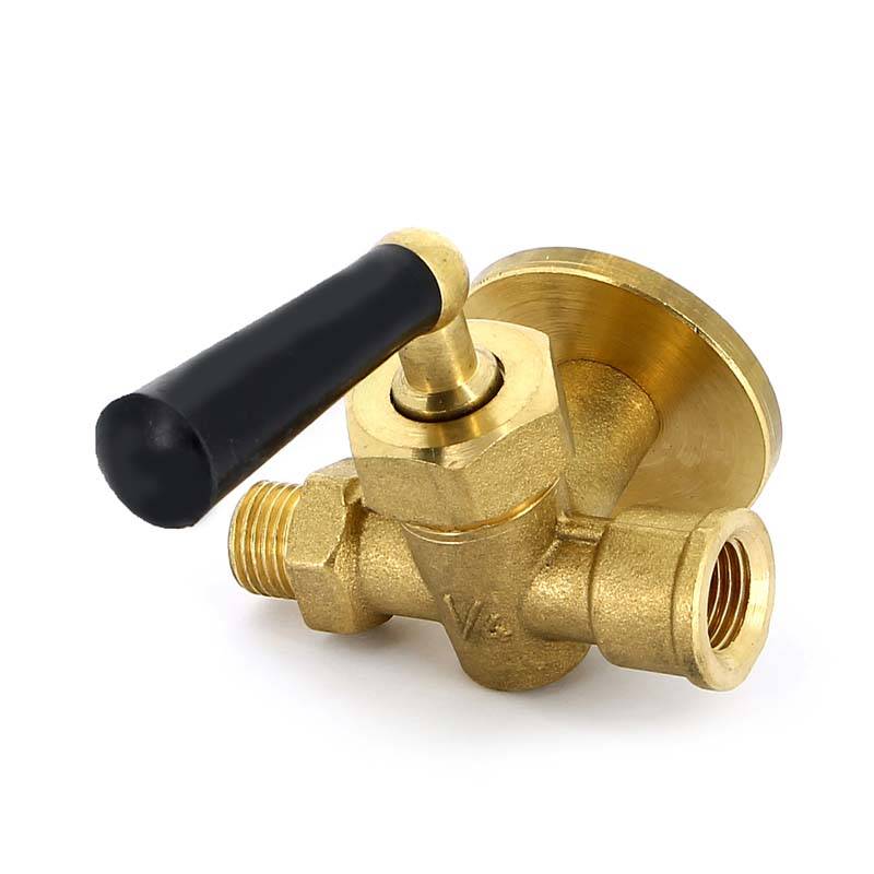 Кран трехходовой для манометра Emmeti с фланцем 1/4 НВ 00508014