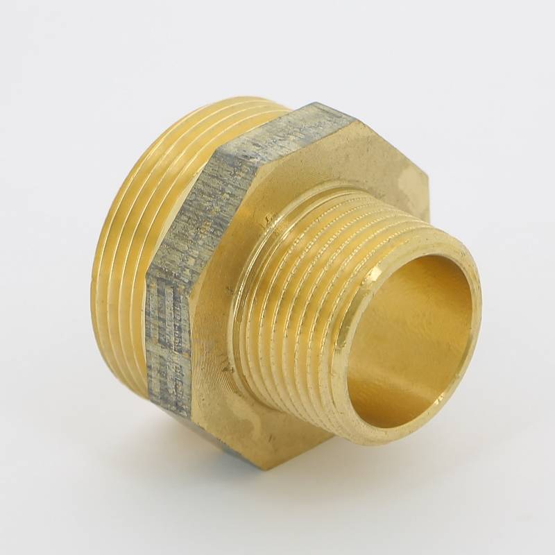 Ниппель переходной бронзовый Viega 1 1/2 x 1 458843