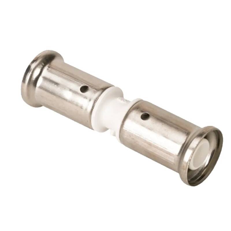 Муфта пресс PVDF HENCO 32x32 мм белая 15PKW-3232