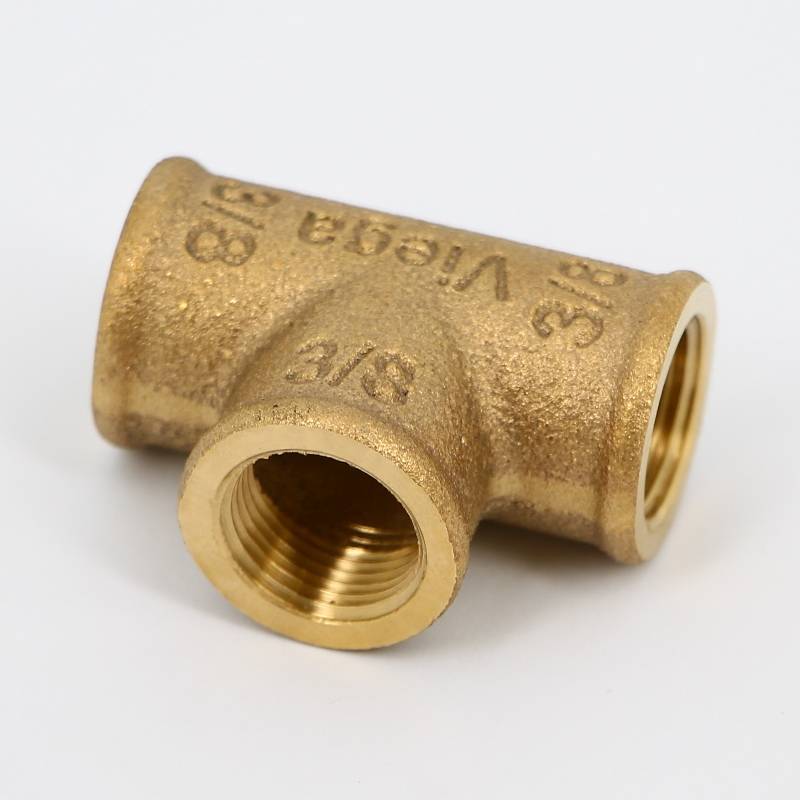 Тройник бронзовый Viega 3/8 ВР-ВР-ВР 281809