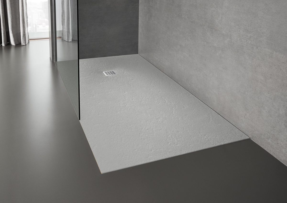 Душевой поддон Roca Terran 1600x800x31 мм прямоугольный цемент AP0164032001300