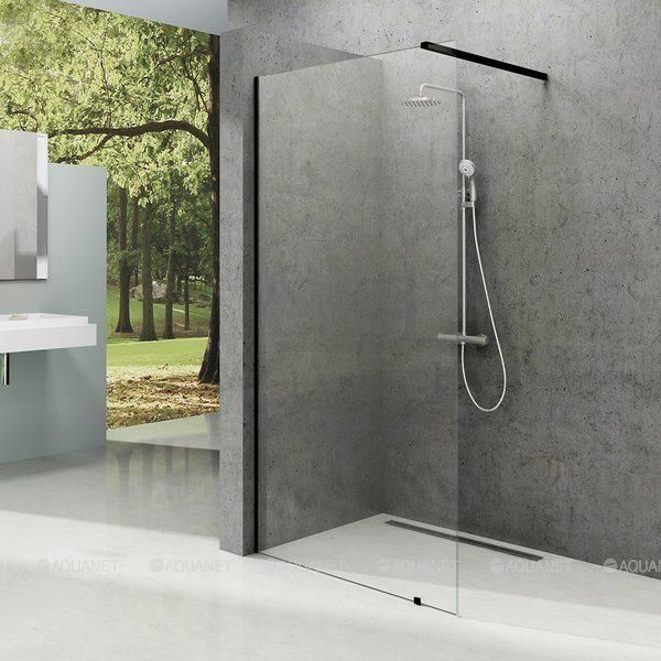 Душевая перегородка RAVAK Walk-In Wall 1200x2000 мм профиль черный Transparent GW9WG0300Z1