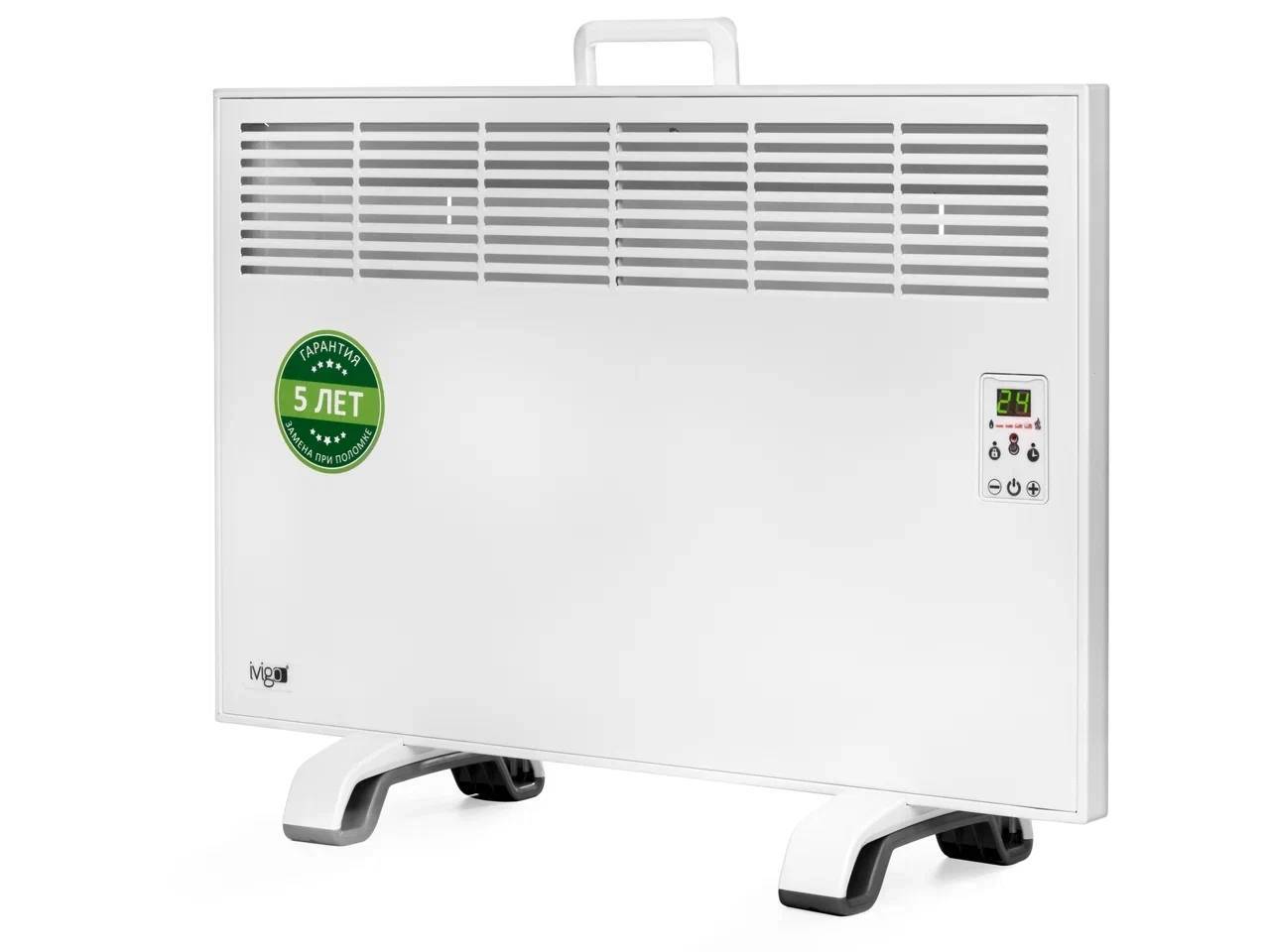 Конвектор электрический iVigo EPKE10 электронный термостат Вт EPKE10