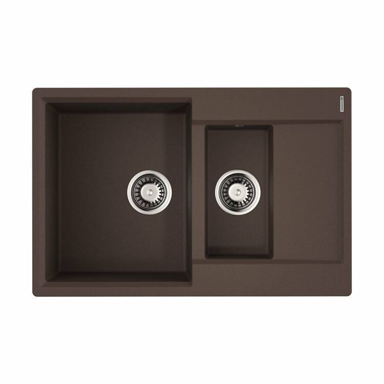 Кухонная мойка OMOIKIRI Daisen 780x510 мм темный шоколад 4993534