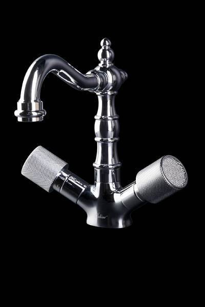 Смеситель для раковины Boheme Royal Cristal высокий хром 272-Royal/CRST