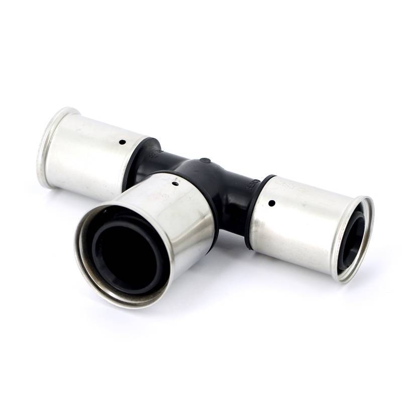 Тройник пресс HENCO PVDF 32х40х32 мм 12PK-324032