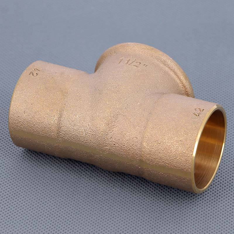 Тройник медный Viega 94130G пайка-ВР 42х1 1/2 157678