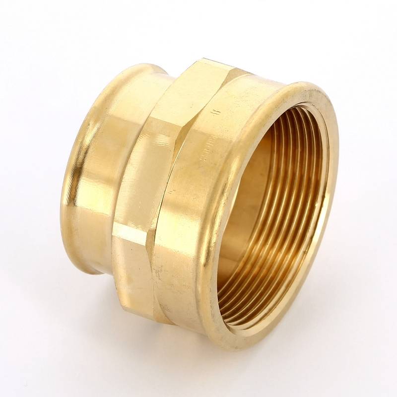 Муфта ВВ переходная Viega 3240 2x1 1/2 бронза 267544