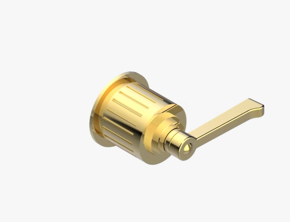 Вентиль настенный THG Hamptons with lever handles золото светлое G4SF3030B