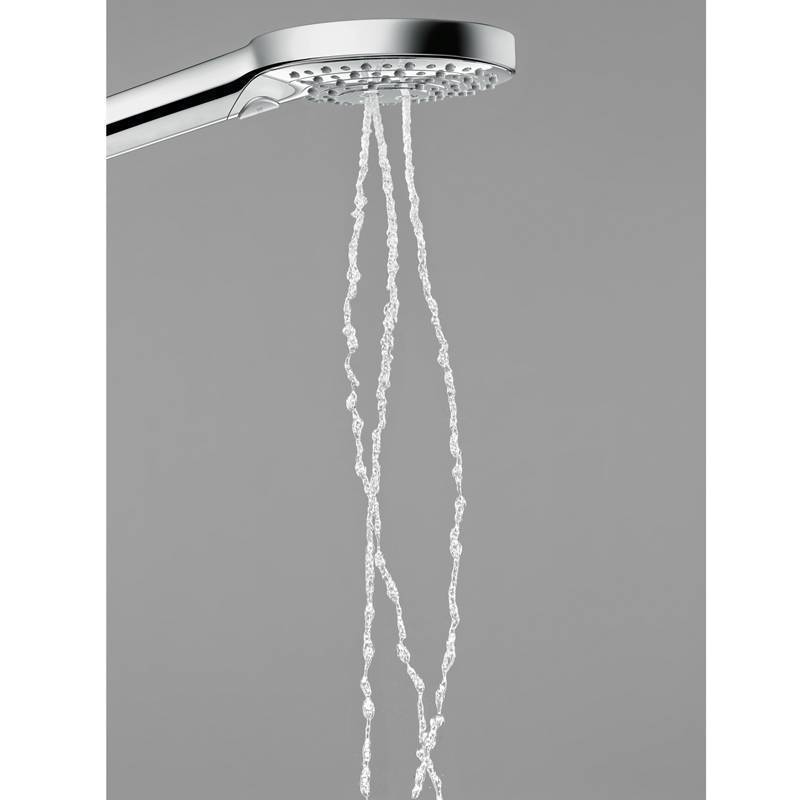 Душевой гарнитур Hansgrohe Raindance Select S 120 3jet PowderRain с держателем и шлангом 160 см хром 27668000