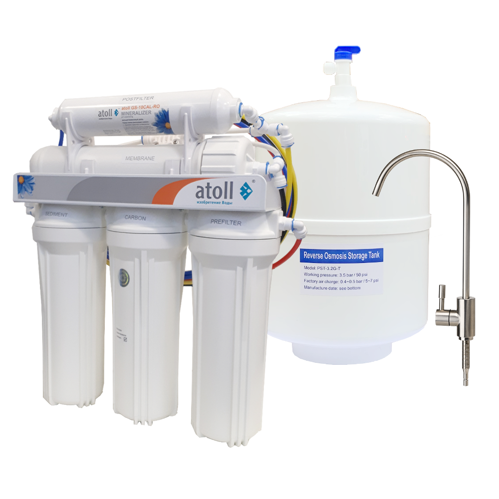 Система обратного осмоса Atoll A-575m RKT с минерализатором A-575m RKT