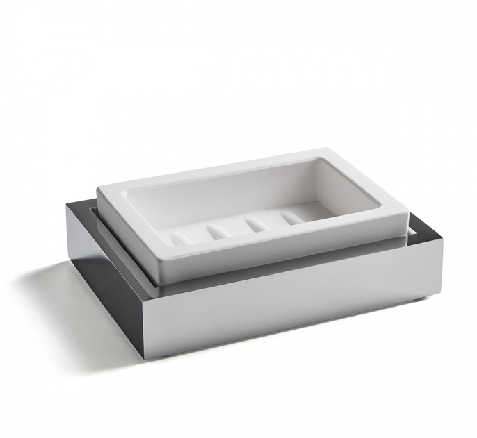 Мыльница 3SC SK 3.0 150х110х45 мм хром SK01A SL