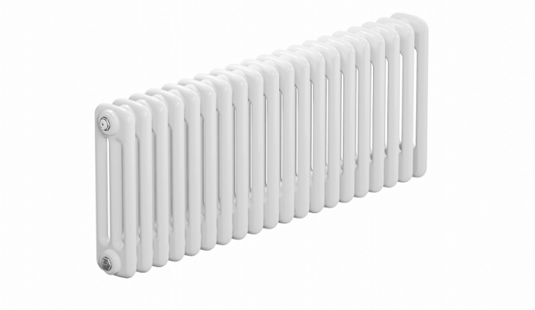 Радиатор трубчатый RIFAR TUBOG 3037-22-B1 22 секции боковое подключение 3/4 RAL 9016 TUB303722