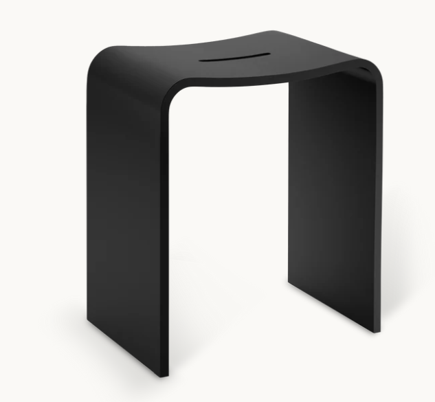 Сидение Decor Walther Stone 400x280x460 мм Black Matt 0974760
