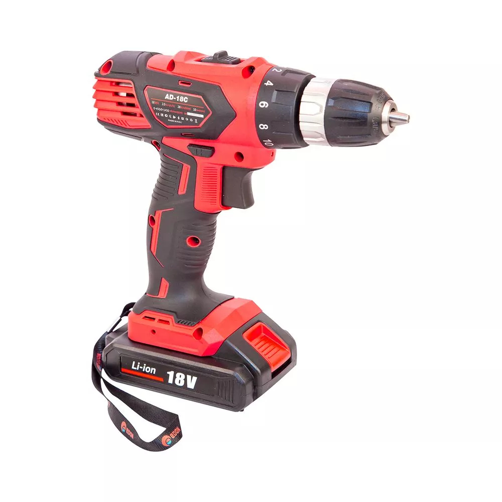 Дрель-шуруповерт аккумуляторная Edon AD-18C