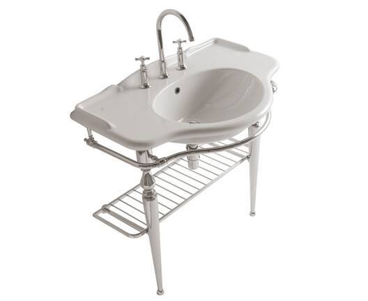 Консоль под раковину Globo Paestum 850x560x830 мм хром PATC56