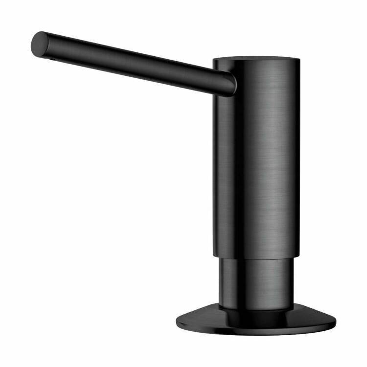 Дозатор для жидкого мыла OMOIKIRI OM-02 вороненая сталь 4995006