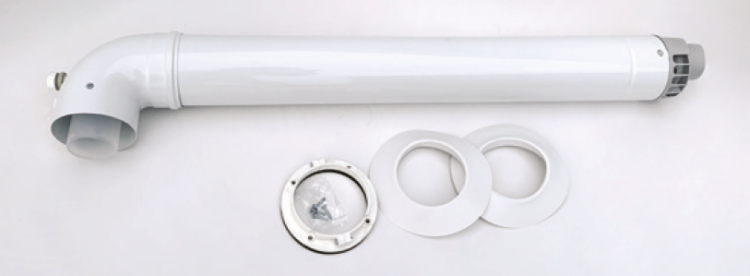 Комплект коаксиального дымохода 60/100 мм Nova Florida 71.MT7.00.08