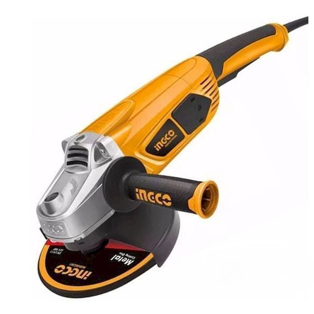 Угловая шлифовальная машина INGCO AG200018 Вт 180 мм AG200018