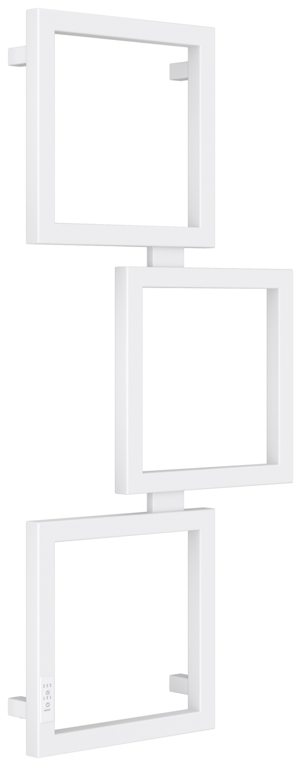 Полотенцесушитель электрический Сунержа Этюд 490x1050 мм левый белый матовый 30-0846-1050