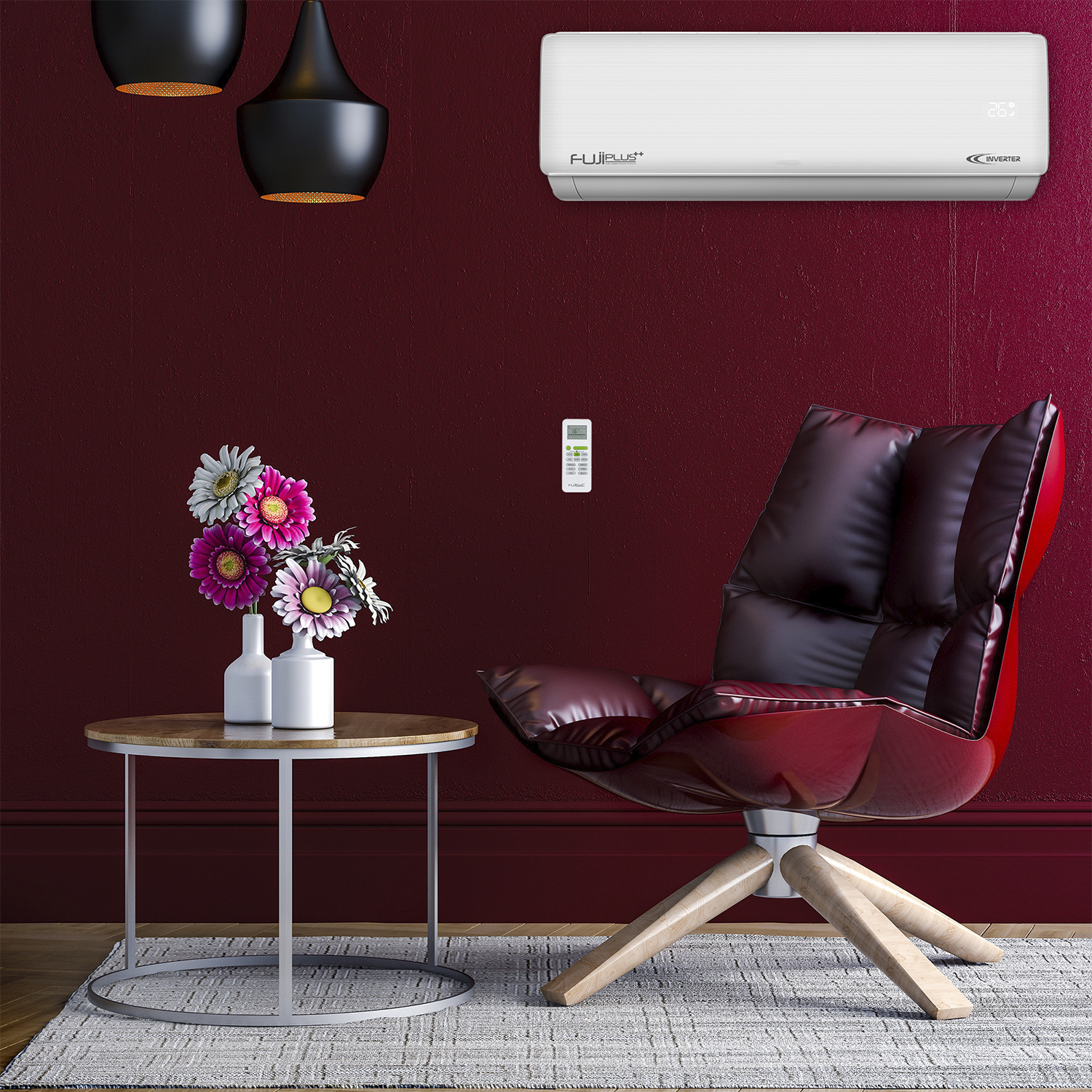 Сплит-система Fujiplus AKIRA FP-09 TI/TD Wi-Fi