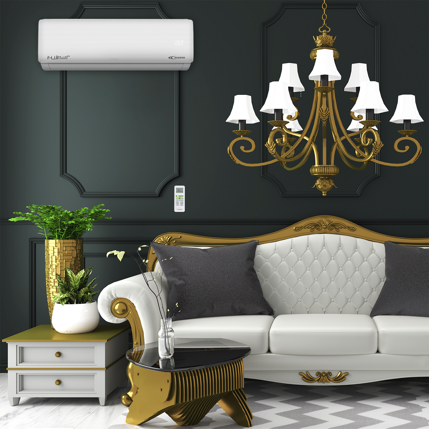 Сплит-система Fujiplus AKIRA FP-09 TI/TD Wi-Fi