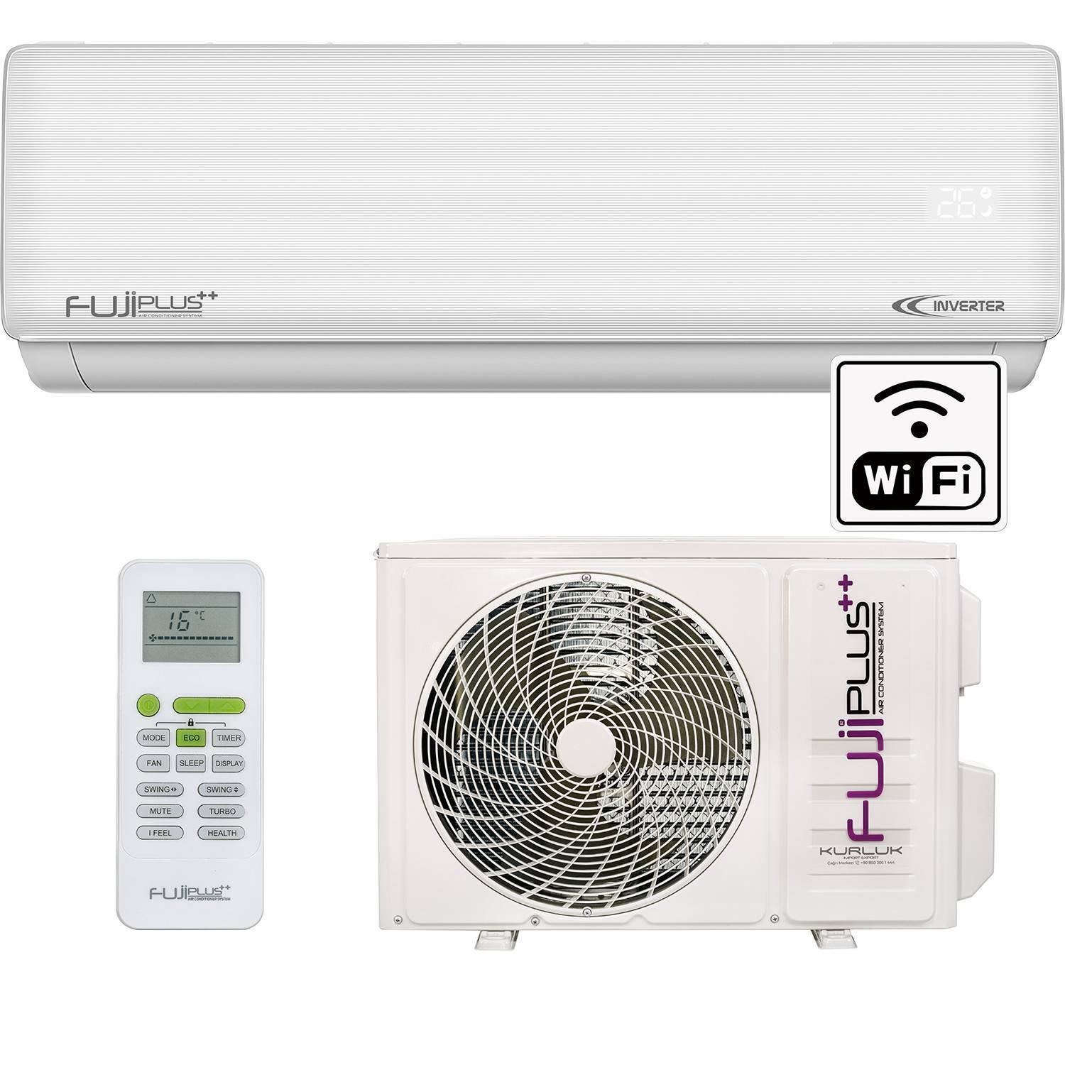 Сплит-система Fujiplus AKIRA FP-09 TI/TD Wi-Fi