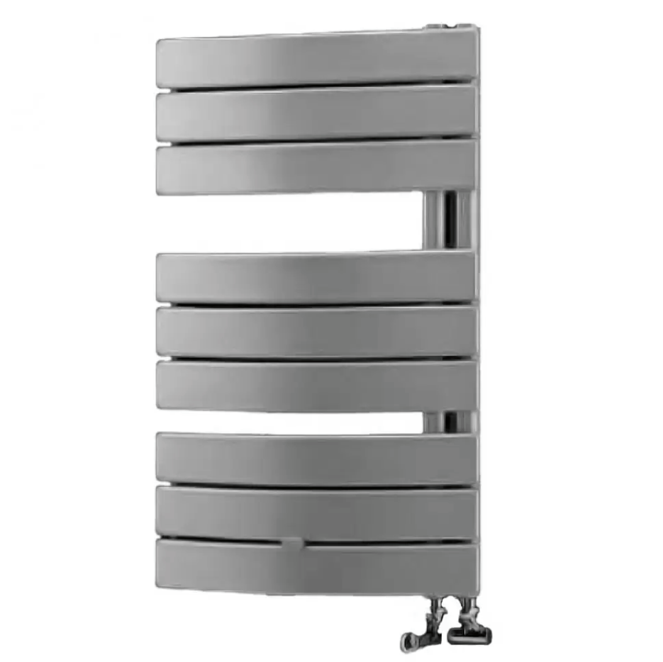 Полотенцесушитель водяной Lazzarini Pieve изогнутый 780x550 мм хром 386500