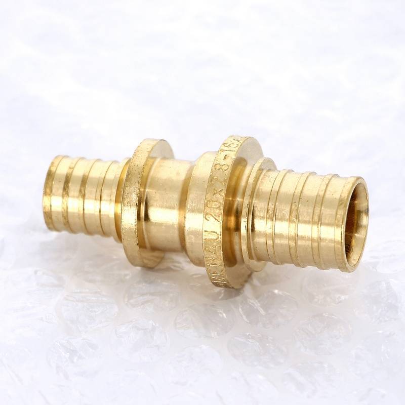 Муфта надвижная Rehau RAUTITAN RX+ 20x16 мм бронза 377718