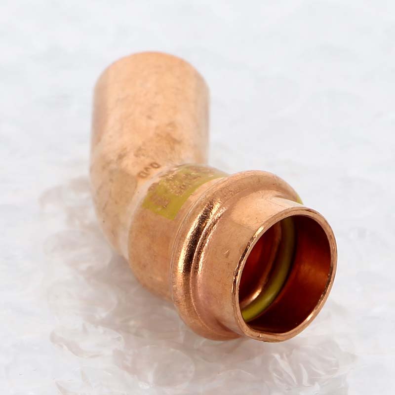 Угол-вставка 45° пресс Viega Profipress G 18 мм медь 345686