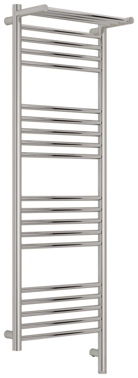 Полотенцесушитель электрический Сунержа Богема 3.1 с 1 полкой 400x1200 мм правый без покрытия 00-6007-1240