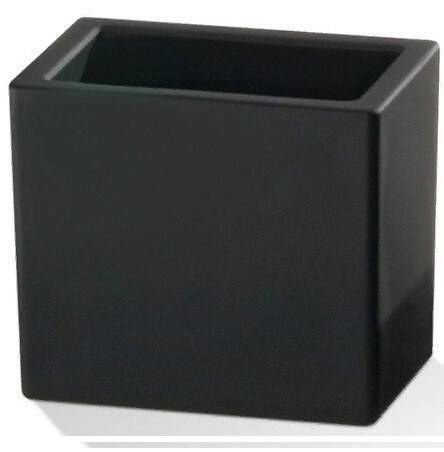 Коробка для косметических принадлежностей Decor Walther DW Glass Matt Black 0842560