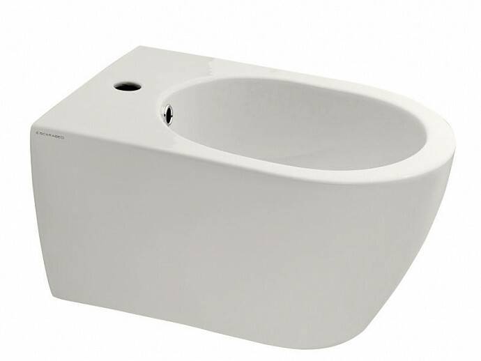 Биде подвесное Scarabeo Moon 360х505х280 мм Pearl 5521/41