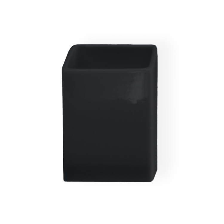 Стакан Decor Walther DW 60 60х60х105 мм черный 0834860