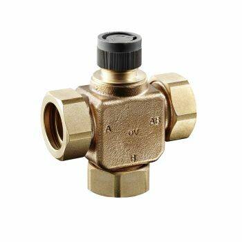 Вентиль трехходовой смесительный Oventrop Tri-CTR DN 25 M30x1.5 1131208
