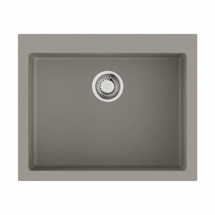 Мойка кухонная OMOIKIRI Bosen 57 570x500 мм 3 отверстия Leningrad Grey 4993819