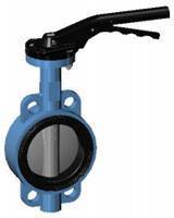 Затвор дисковый поворотный Tecofi Tecfly межфланцевый PN25 DN65 чугун EPDM VP445802EP0065