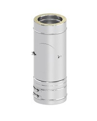 Труба Jeremias DW-FU с двойным лючком ревизии 80 мм DW6880
