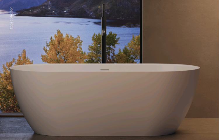 Ванна DEA Design Edge 1700х800х575 мм белый матовый DD8670170018