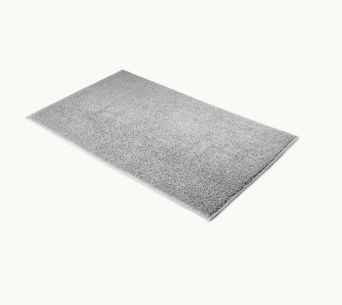 Коврик для ванной Decor Walther Twist 600x500 мм цвет Silver Grey 0960493
