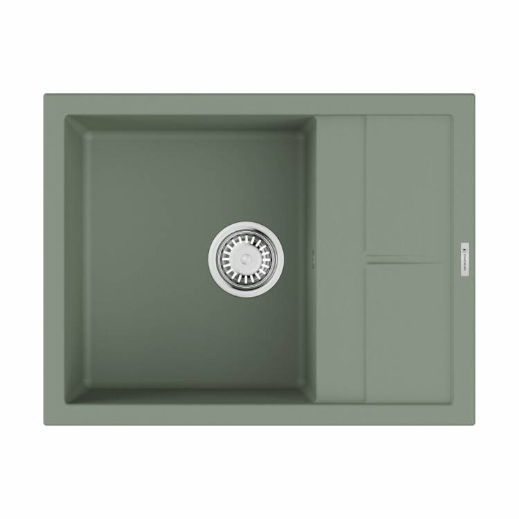 Кухонная мойка OMOIKIRI Sumi 65-U Wind green Artgranit 650х500 мм 4997095