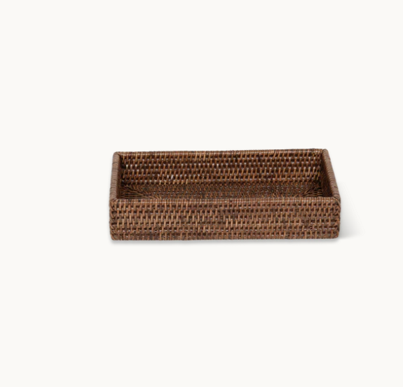 Емкость универсальная Decor Walther Basket 300x160x50 мм темный ротанг 0932092