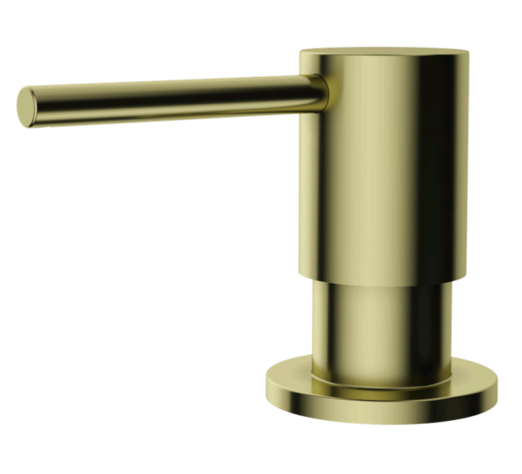 Дозатор для жидкого мыла Omoikiri OM-08 светлое золото 4995085