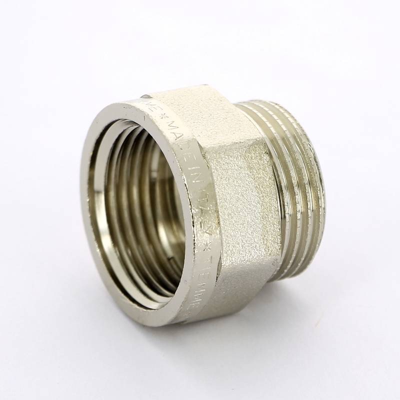 Переходник НВ Tiemme 3/8 никелированный 1500606