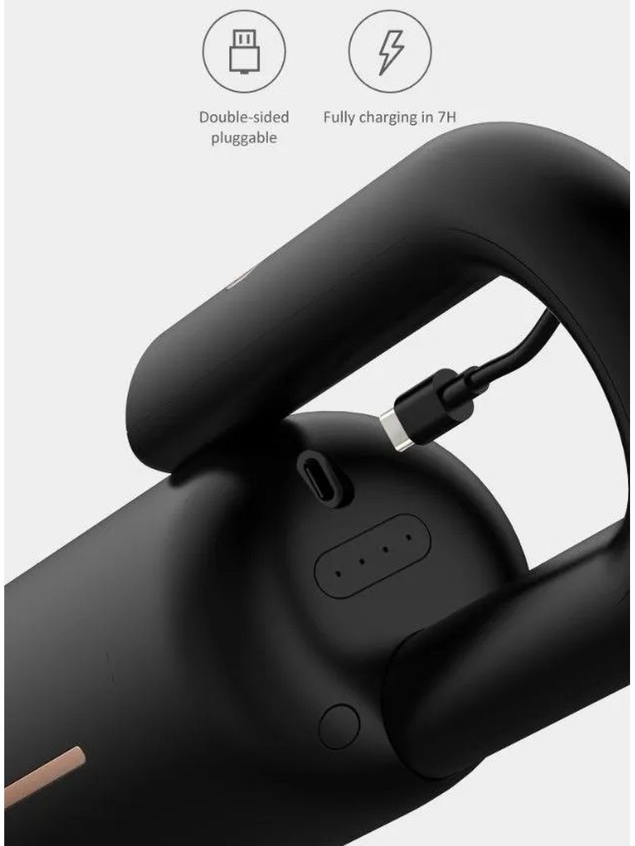 Пылесос вертикальный Deerma VC03S Black